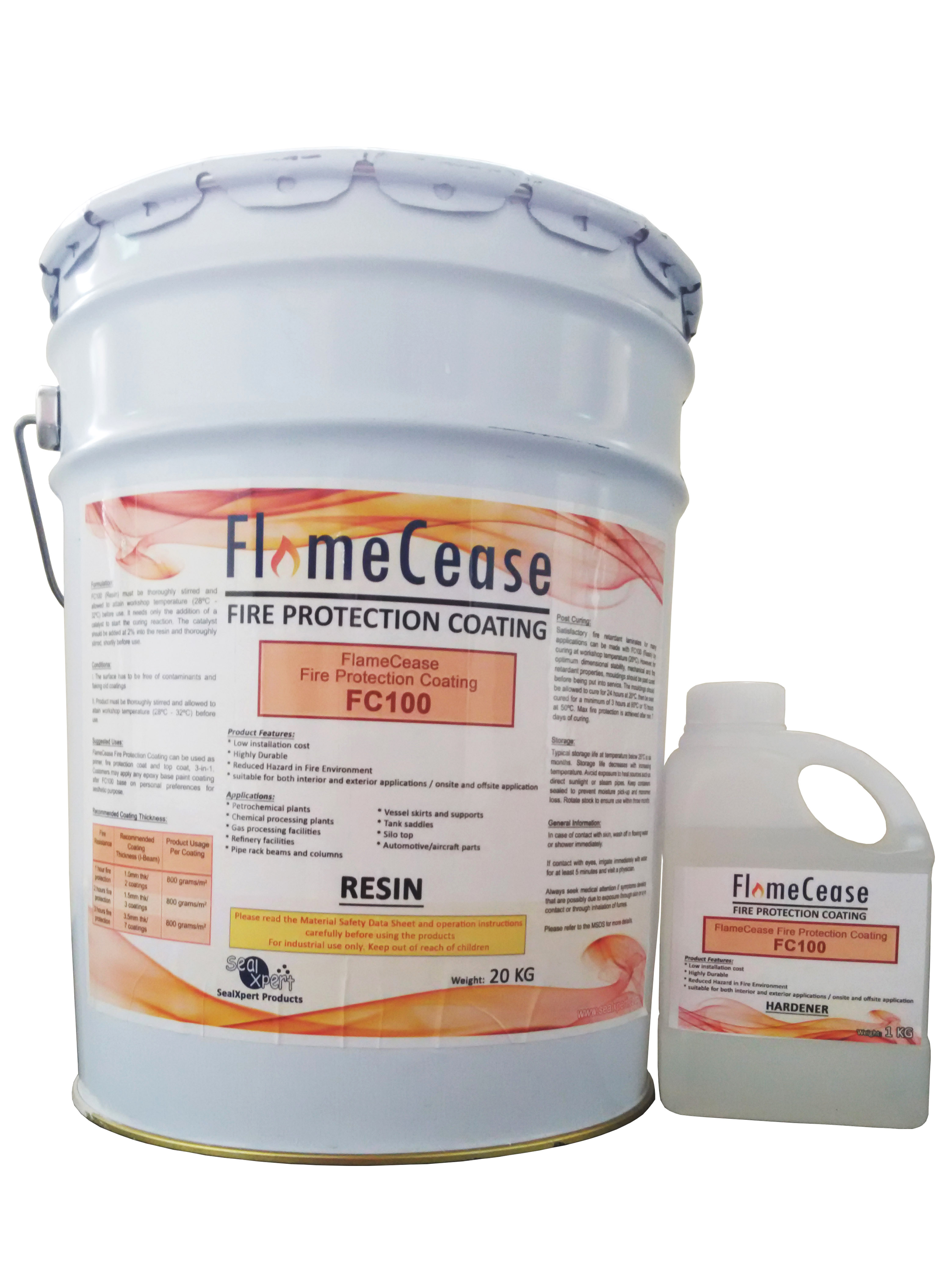 2516 SEALXPERT FLAMECEASE FC100 FIRE PROTECTION COATING - Fire Protection