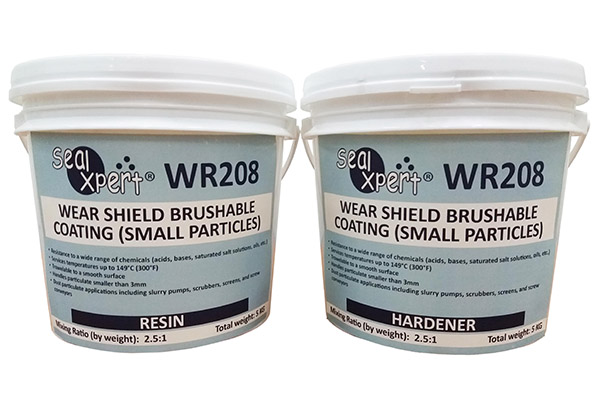 37592 WR208 Wear Shield Brushable Coating Small Particles - WEAR & CORROSION COATING (TC)