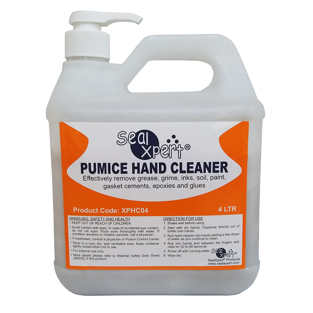 38645 XPHC04 Hand Cleaner with pump - CLEANING CHEMICALS